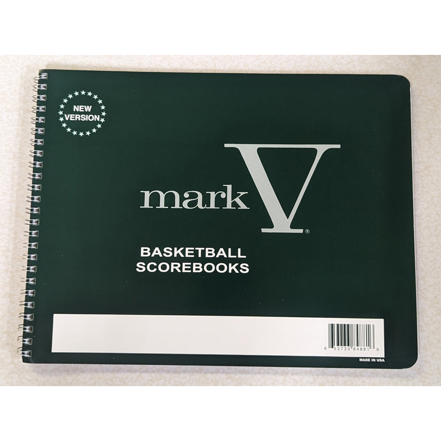 MARK V BASKETBALL SCOREBOOK - UPDATED 2024 MODEL