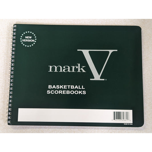 MARK V BASKETBALL SCOREBOOK - UPDATED 2024 MODEL