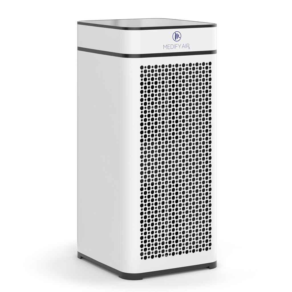 MEDIFY AIR MA-40 AIR PURIFIER - TRUE HEPA H13 - Removes 99.99% of airborne COVID and SARS surrogates! White