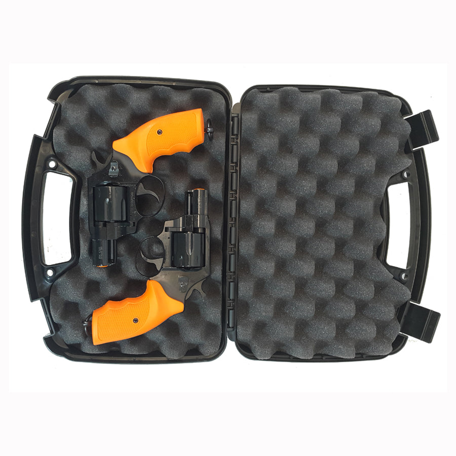 MTM Deluxe Hand Gun Case - Holds 2 Starting Guns Typically ships in 1-2 business days