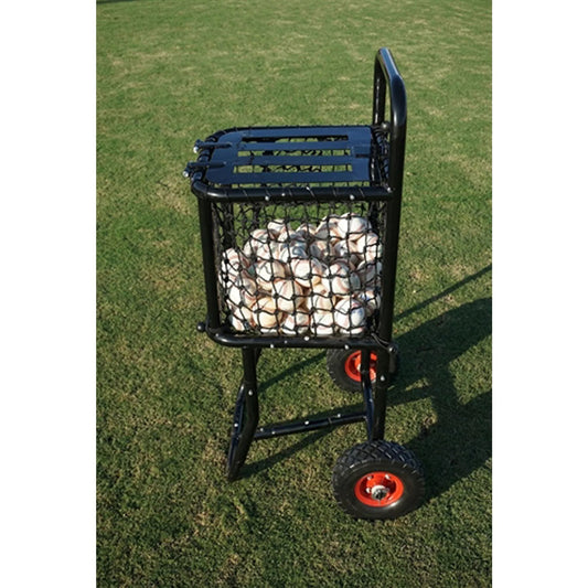 MuhlTech Baseball Softball Pro Ball Cart Medium With Security Lid