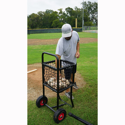 MuhlTech Baseball Softball Pro Ball Cart Medium