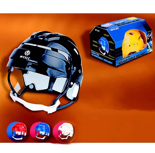 Mylec Players Helmet With Out Mask Set Of 4 Black