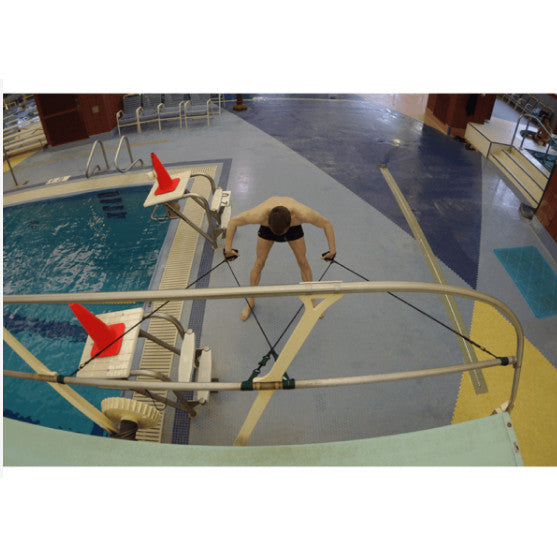NZ S108 StretchcordzÂ® Breast Stroke Machine Silver 3 to 8 lbs