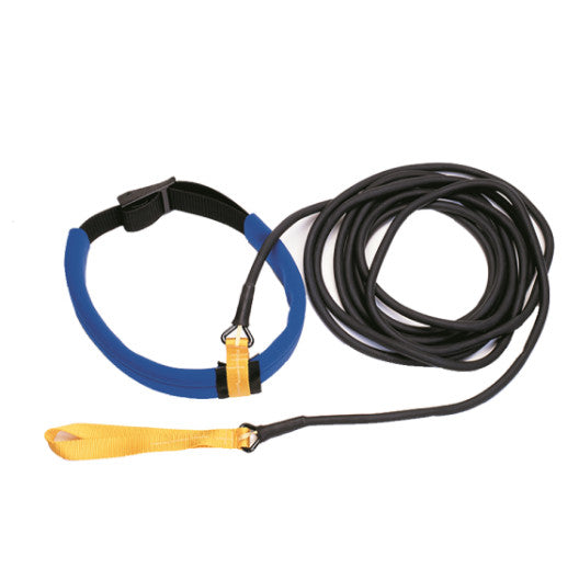 NZ S11875 StretchcordzÂ® Long Belt W/ Attachment Silver 3 to 8 lbs