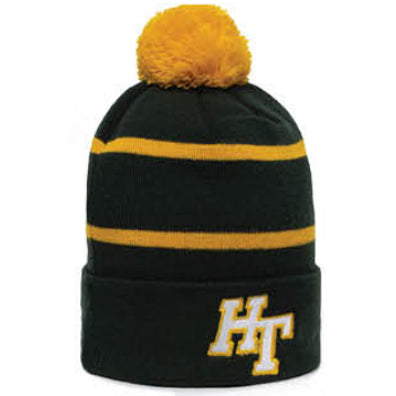 Outdoor Cap KNF-100 Cold Weather Knit Hat Black/Gold