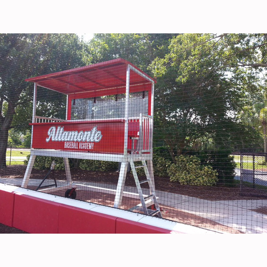 Aluminum Back Banner Panel With Image For MA27577 Coaching Tower Light Blue
