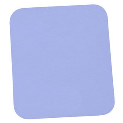 Plain Chamois 8" Square Towel Blue