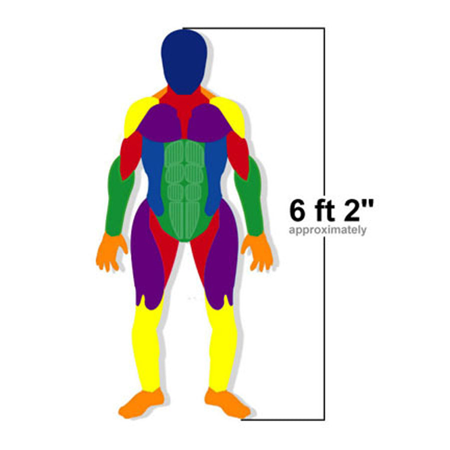 Muscle Man Educational Floor Puzzle Set
