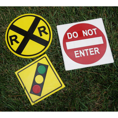 Traffic Safety Sign Set Of 36