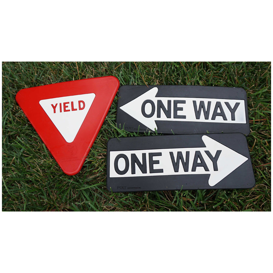 Traffic Safety Sign Set Of 36