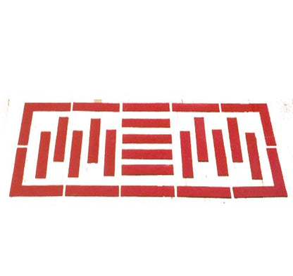 Gym Court Line Markers (Each) Red
