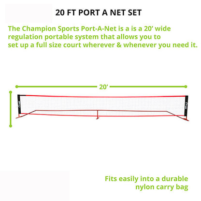 Port-A-Net 20' Wide Portable Net System