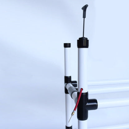 Power Dribble Ball Cart With Ball Pump Built In 10 Ball Cart w/ Pump