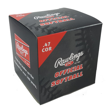 Rawlings OL12Y47S Yellow 12" Practice Softballs (Dozen) WHILE SUPPLIES LAST