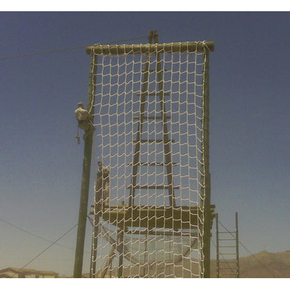 Premium Military Grade Made In The USA Cargo Nets (Per Sq. Ft.) 12" Sq. Mesh 3/4" Rope / Border on 4 Sides / 20