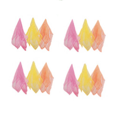 Quad Juggling Scarf Dozen Set