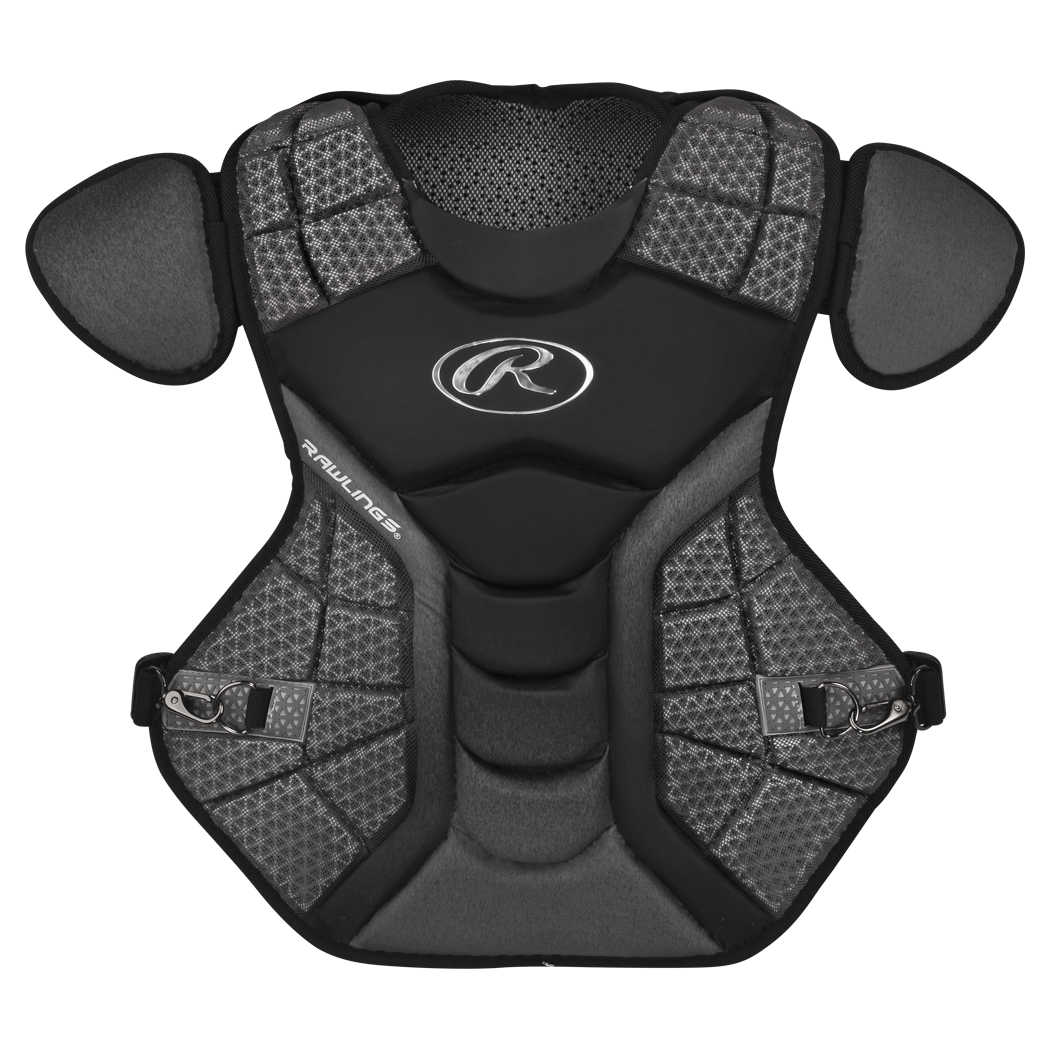 Rawlings Velo 2.0 Catcher's Chest Protector - Intermediate Black / Graphite