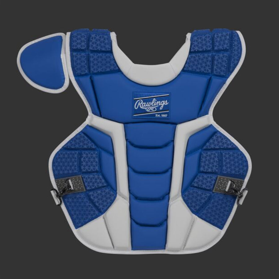 Rawlings CPMCN Adult Mach Series Baseball Chest Protector Meets NOCSAE Standard Royal