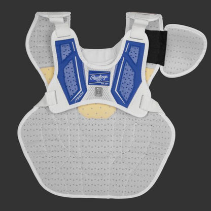 Rawlings CPMCNI Intermediate Mach Series Baseball Chest Protector Meets NOCSAE Standard Royal