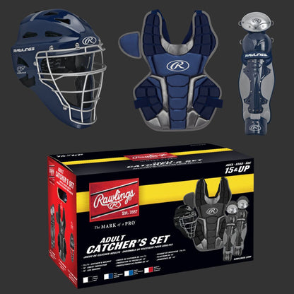 Rawlings Renegade Series Catcher's Set Ages 15+ Black