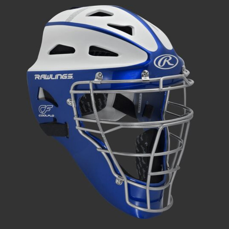 Rawlings SBCHVEL Velo Hockey Style Softball Catchers Helmet Adult Black