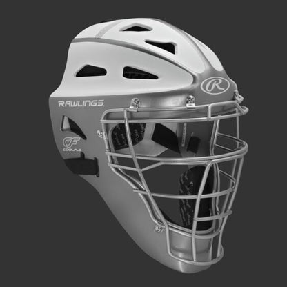 Rawlings SBCHVELY Velo Hockey Style Softball Catchers Helmet Youth Black