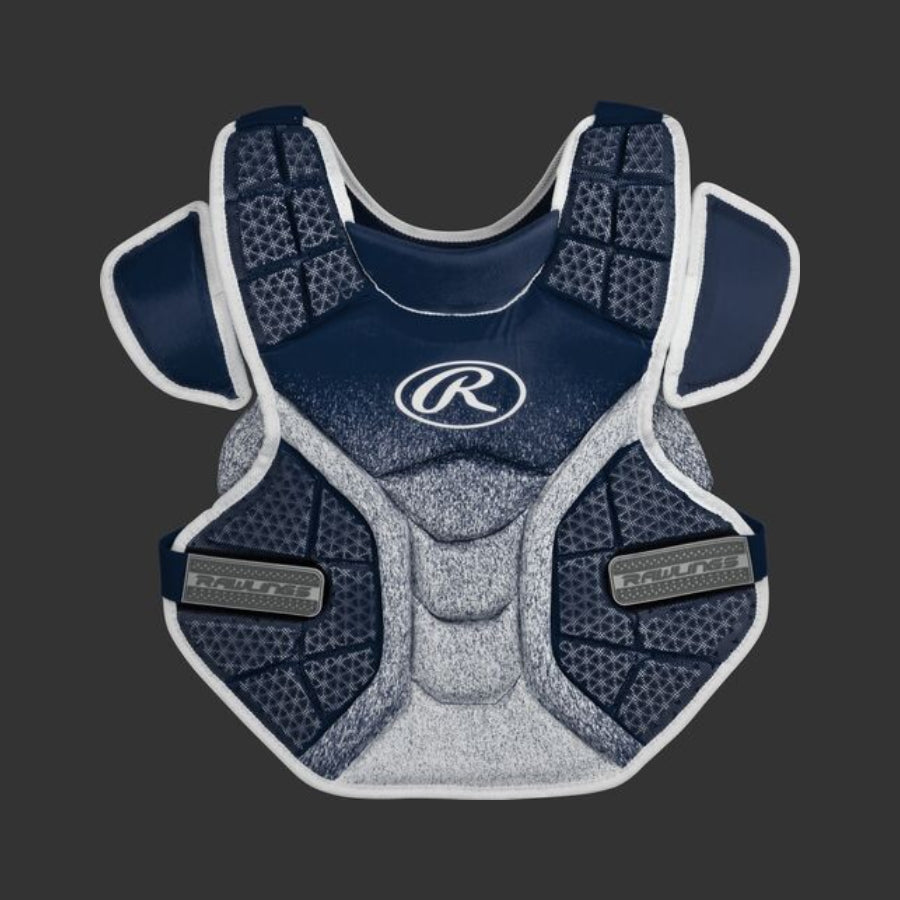 Rawlings SBCPVELY Velo Softball Catchers Chest Protector Youth Black
