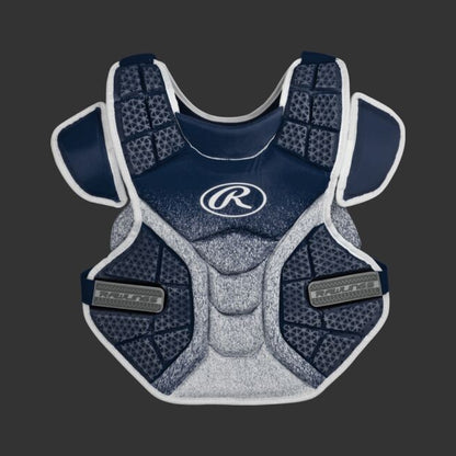Rawlings SBCPVELY Velo Softball Catchers Chest Protector Youth Black