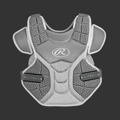 Rawlings SBCPVELY Velo Softball Catchers Chest Protector Youth Black