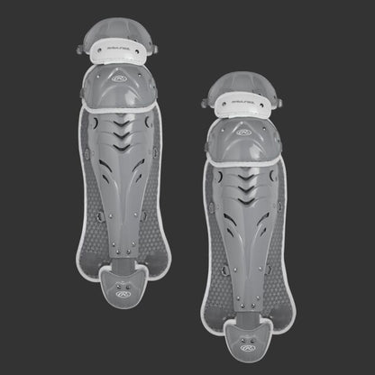 Rawlings SBLGVEL Velo Triple Knee Catchers Leg Guards Adult Black