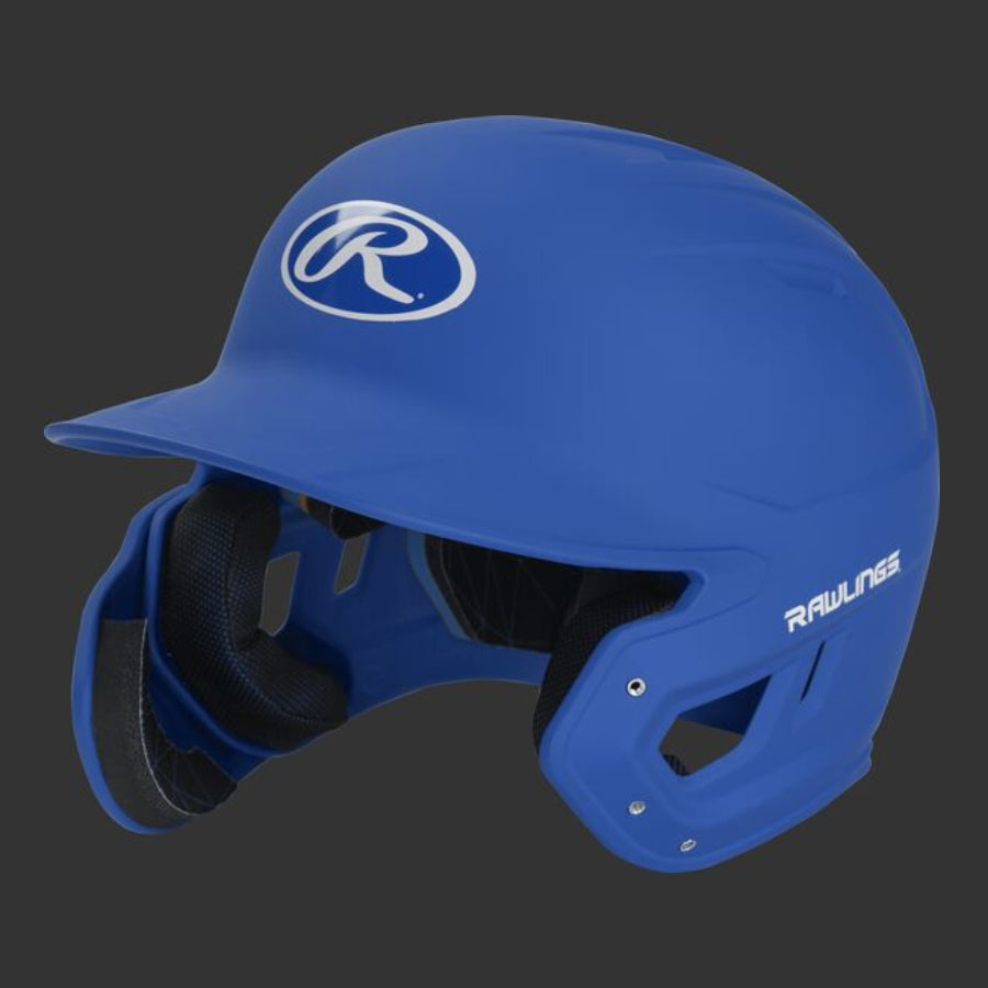 Rawlings MACH Helmet One-Tone Matte With Extended Fap Black / Senior 6 7/8" - 7 5/8"