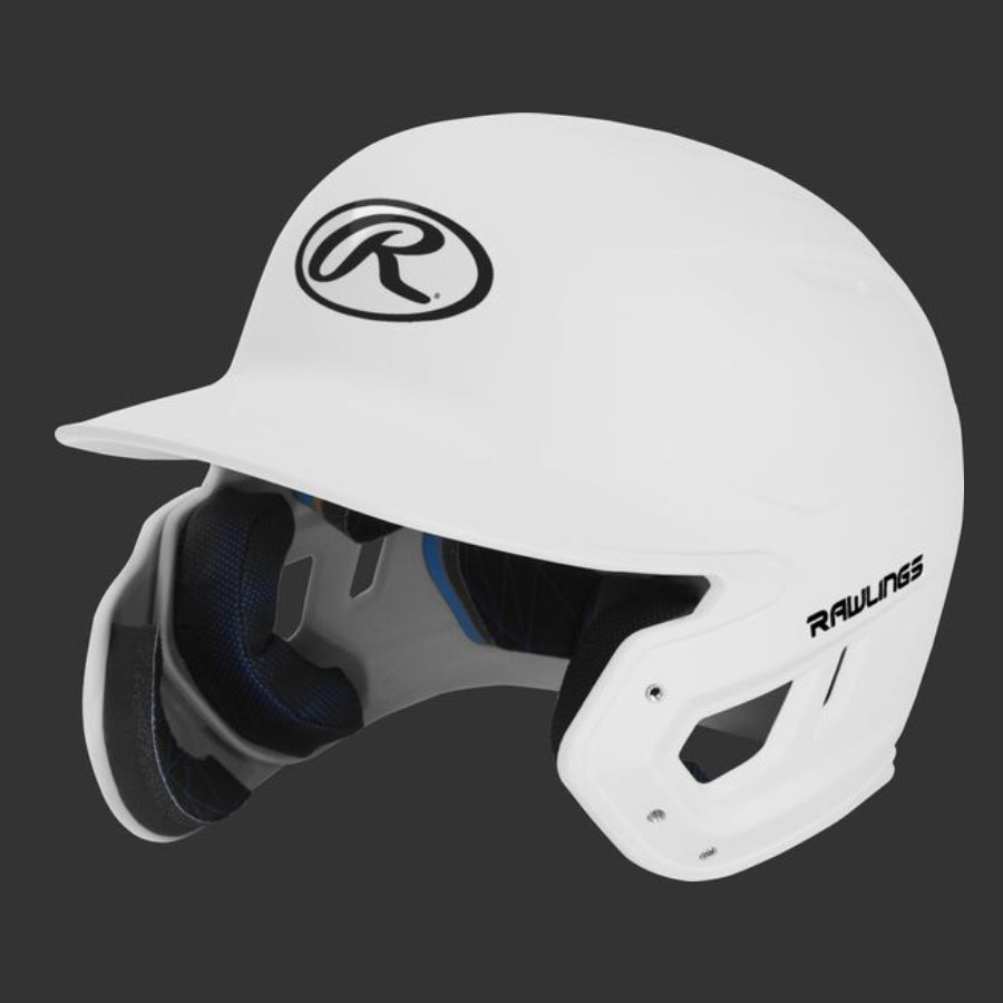 Rawlings MACH Helmet One-Tone Matte With Extended Fap Black / Senior 6 7/8" - 7 5/8"