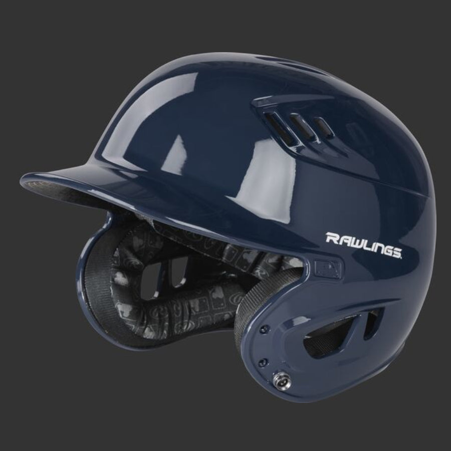 Rawlings R160 Velo Gloss Clear Coat Baseball Batting Helmet Choose Colors / Choose Sizes