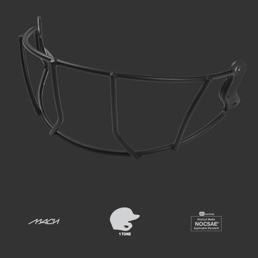 Rawlings MACH Series Face Guard Fits Sr. and Jr. Size Helmets
