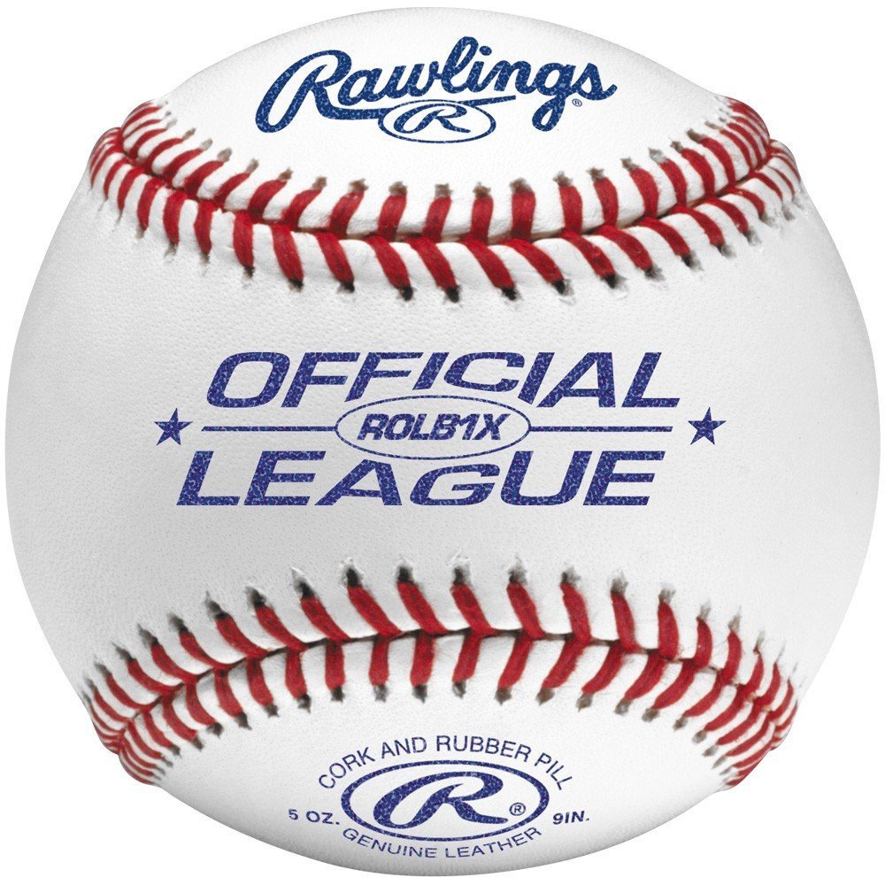 Rawlings ROLB1XBUCKET30 Bucket With 30 ROLB1X Baseballs