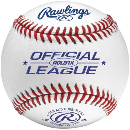 Rawlings ROLB1XBUCKET30 Bucket With 30 ROLB1X Baseballs
