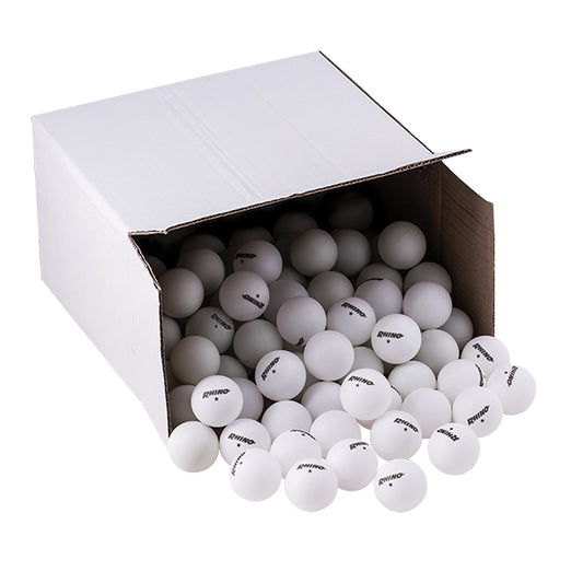 Rhino 1 Star White Table Tennis Balls - Gross Pack