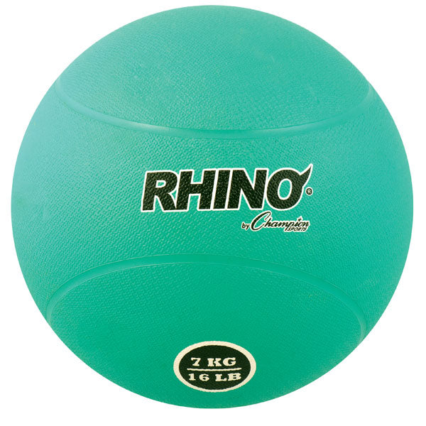 Rhino Rubber Medicine Ball 7 KILO- 15.43 Lbs