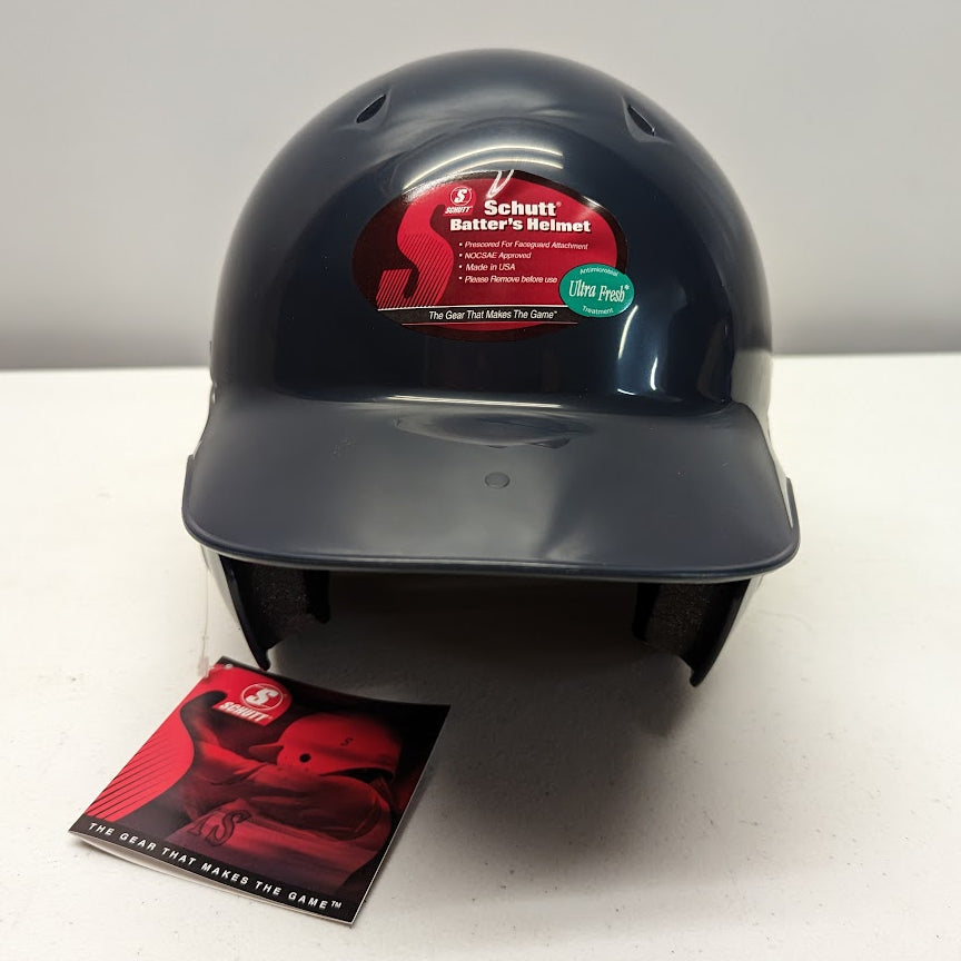 SCHUTT 3050 DNA BATTING HELMET - OSFM - NOCSAE APPROVED Black