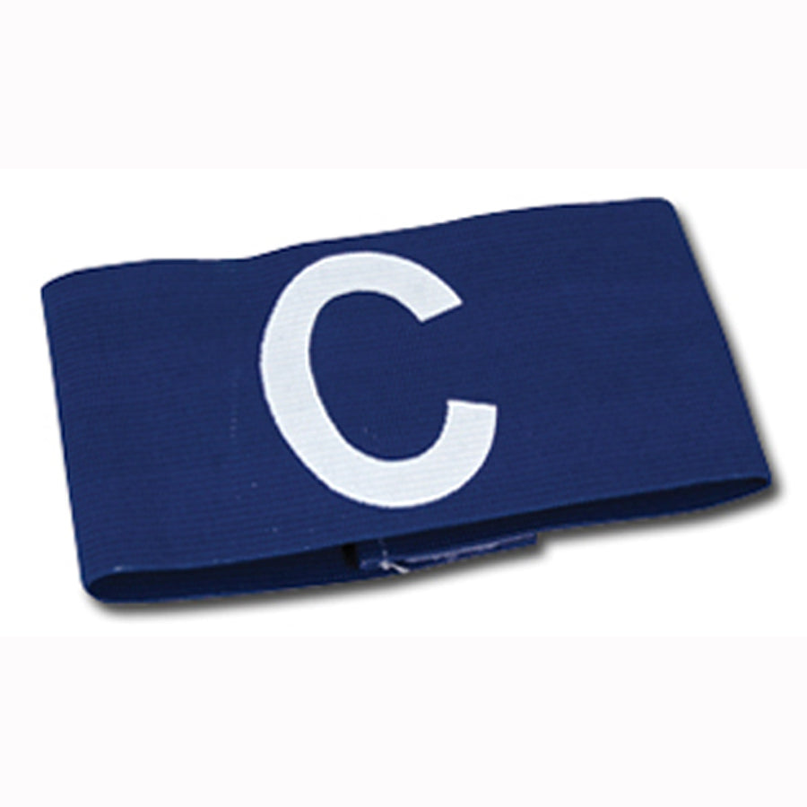 Select Soccer Captain Arm Bands Closure (Pack of 6) White