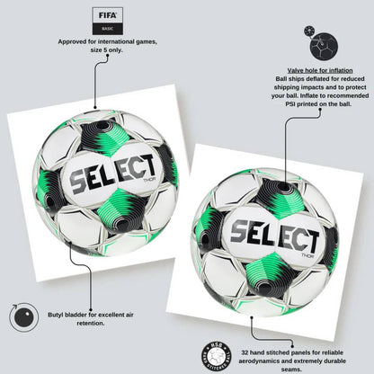 Select Thor Soccer Balls