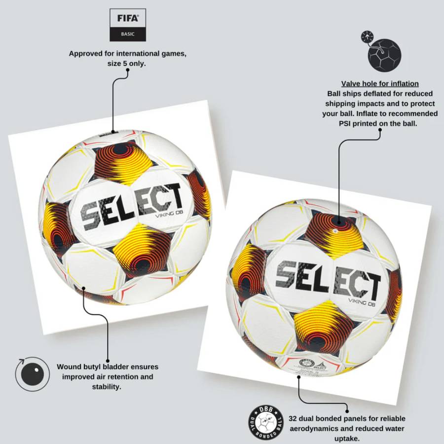 Select Sports Viking Soccer Ball | Morley Athletic Supply Co Inc