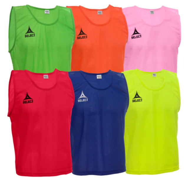 Select 688 Over Vest Training Bibs (Dozen) Senior Blue