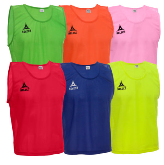 Select 688 Over Vest Training Bibs (Dozen) Senior Blue