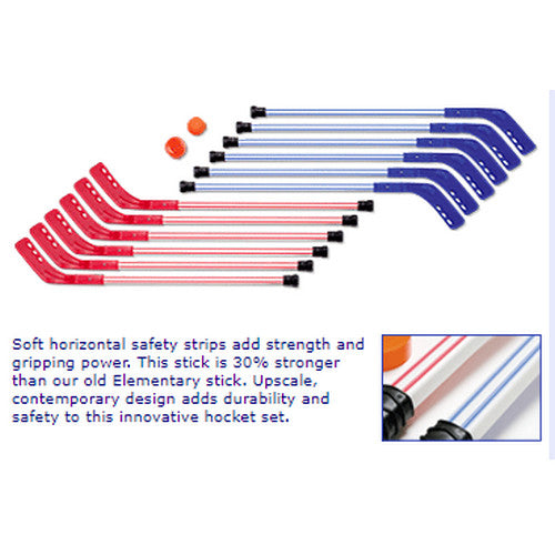Shield Deluxe  Safety Grip 36" Elementary Floor Hockey Set
