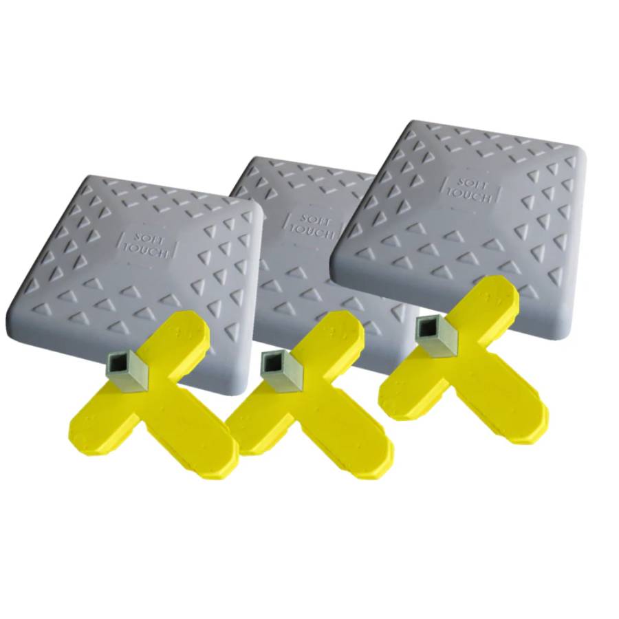 Soft Touch Bases C1400 C-Series Convertible 14" Youth Bases Set Of 3