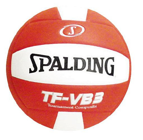 Spadling TF-VB3 Tournament Composite Leather Cover Volleyball Orange/White