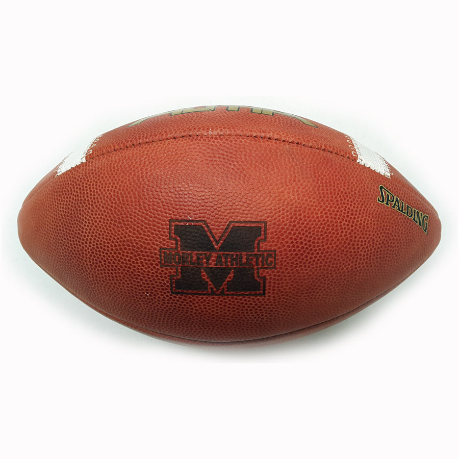 Spalding Alpha Leather Football W/ Optional Laser Engraving Alpha W/ Laser Engraving