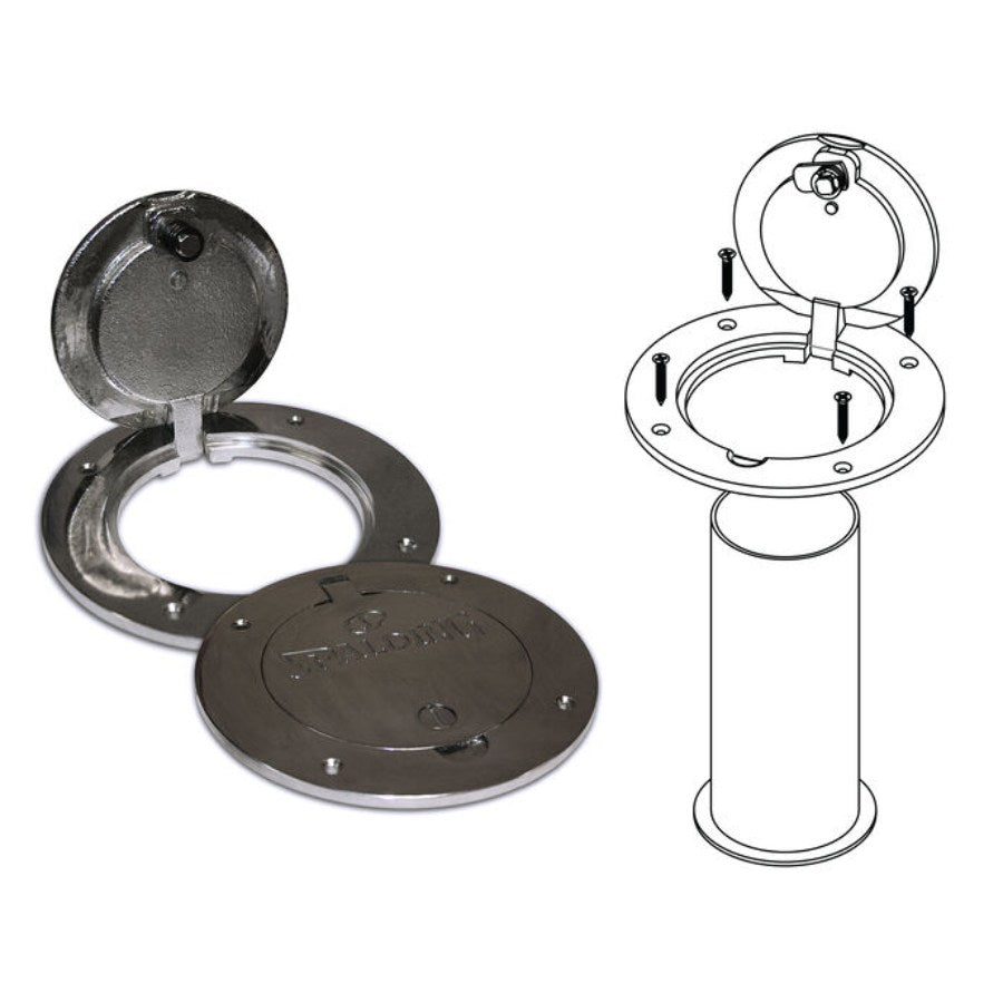 Spalding Floor Plate & 3" Sleeve